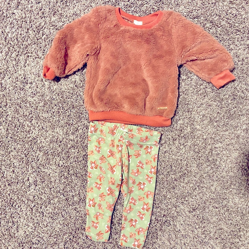 Two piece infant outfit